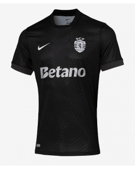 Sporting CP Maglia Gara Trasferta Repliche 2025-26 Maniche Corte